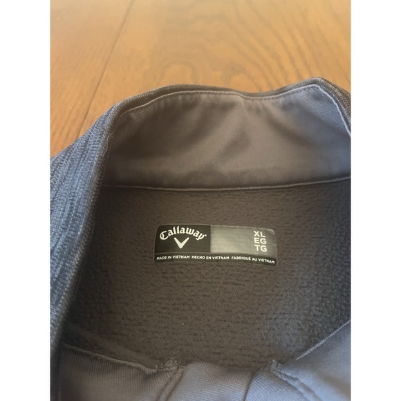 Callaway Pullover Mens XL‎ Gray Golf, 1/4 Snap - Picture 3 of 7